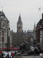 from Trafalgar square